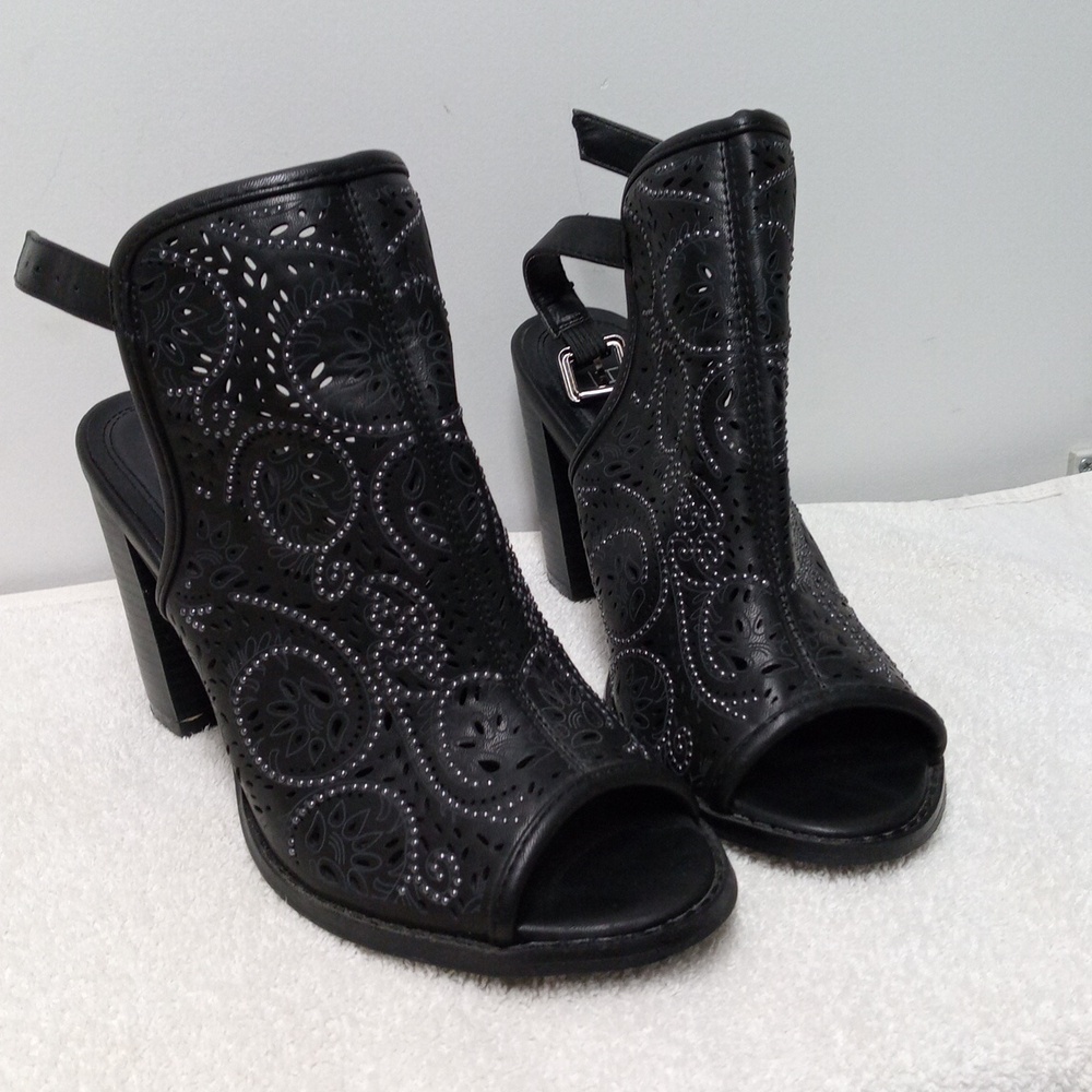 Hot tomato bellissima block heel
